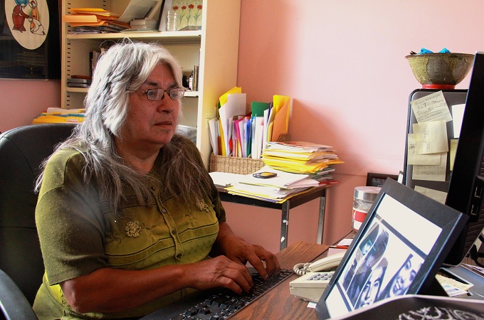 Native rights activist Lee Maracle says there is no political will to investigate aboriginal deaths [Sonya Fatah/Al Jazeera]