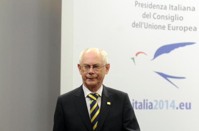 In the EU's Nobel Peace Prize acceptance speech, President of the European Council Van Rompuy said, "symbolic gestures alone cannot cement peace" [Reuters]