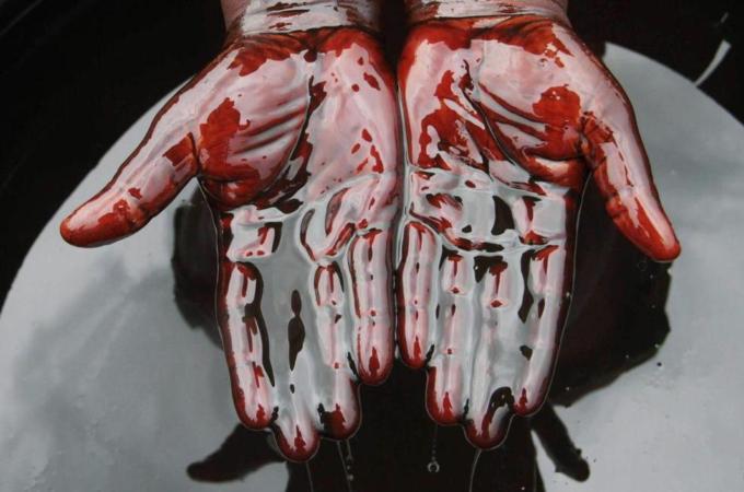 There were protests against Shell after a oil spill from a Shell oil field in Bonga, Nigeria [EPA]