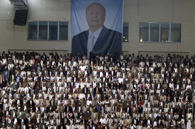 President Abd Rabbu Mansour Hadi is reportedly on a war footing with former President Ali Abdullah Saleh [Reuters]