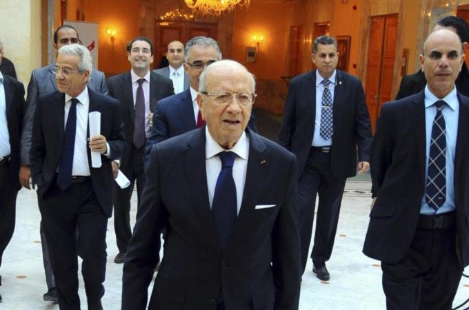 Presidential candidate Beji Caid Essebsi claims to follow in the footsteps of the late President Habib Bourguiba, writes Jebnoun [AP]
