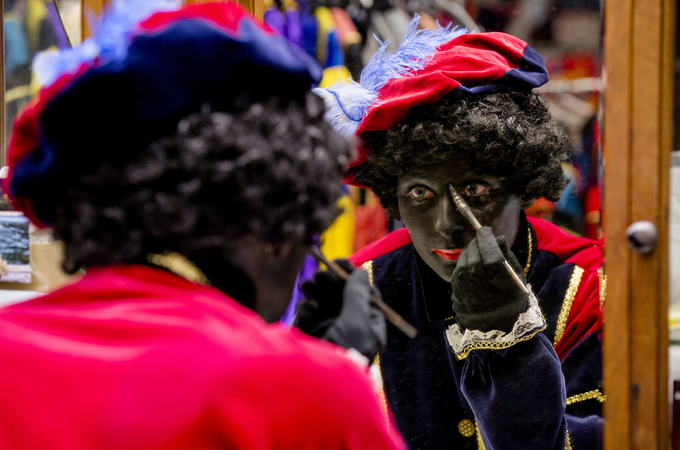 A judge has ruled the Netherland's  'Black Pete' tradition is offensive and racist [EPA]