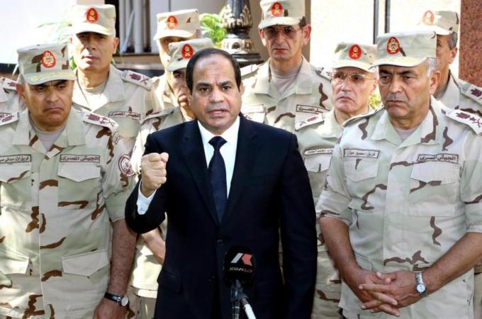 Egypt has a serious insurgency under way, writes Dunne [EPA]