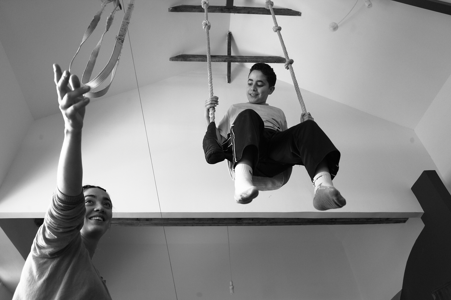 'The need for any kind of relief and recreational positive input is bigger then ever' [Rich Wiles/Al Jazeera]