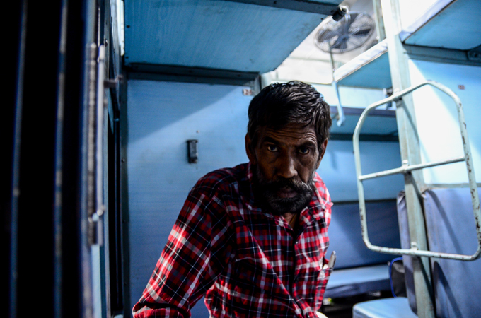 Sixty percent of seats on the 'Cancer Train' are usually occupied by people bound for the hospital [Sujanya Das]