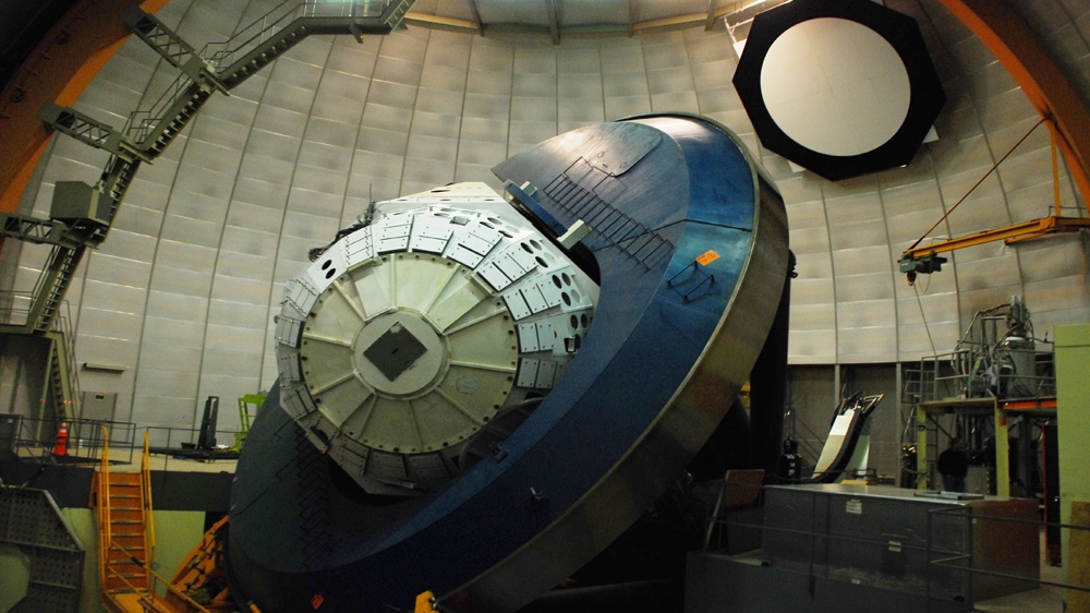 The Dark Energy Camera has 570 megapixels [Frederick Bernas/Al Jazeera]