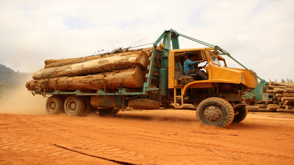 The scale of deforestation has changed the consistency of the land causing landslides and flooding during the rainy season [Jarni Blakkarly/Al Jazeera]