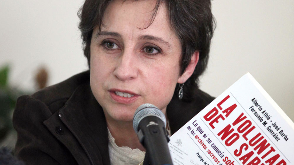Journalist Carmen Aristegui
