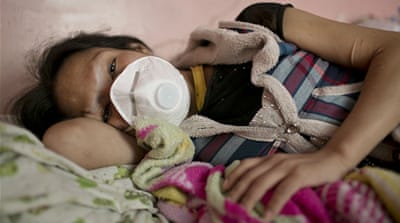 Piojo is being treated by the strongest antibiodics in Peru [Danielle Villasana]