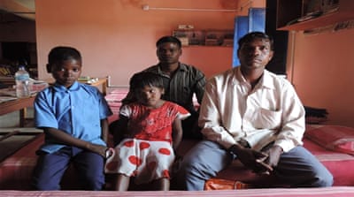 Many villagers in rebel-controlled areas fear for their children [Sanjay Pandey/Al Jazeera]