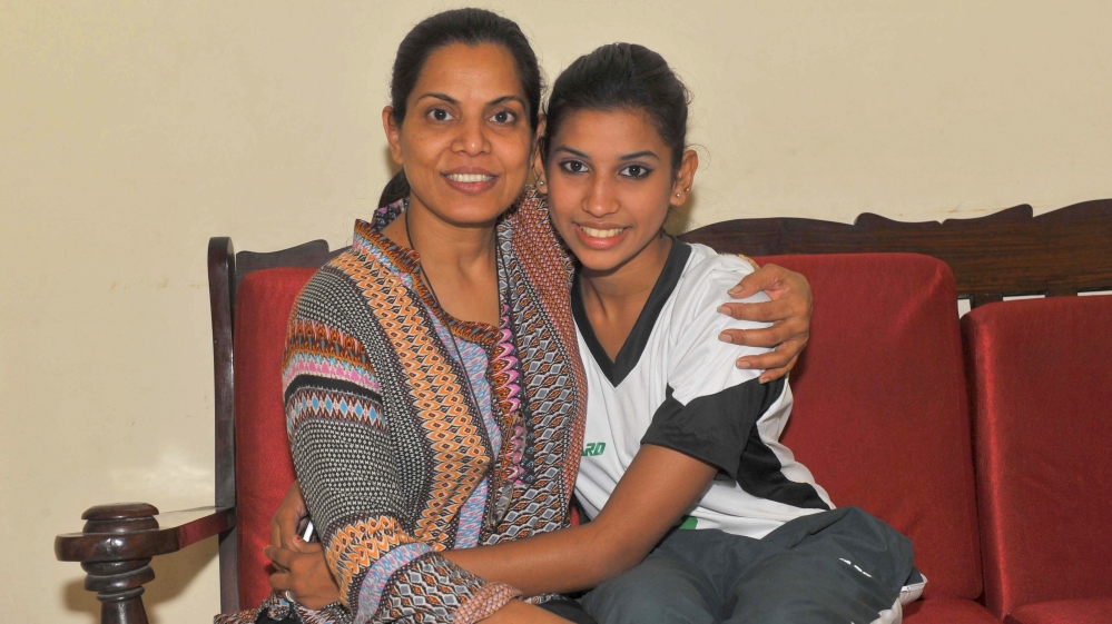 Joyann has been backed all the way by her mother [Al Jazeera]