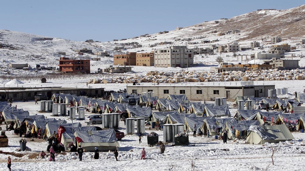 More and more makeshift camps housing refugees from war-ravaged Syria dot the Lebanese landscape everyday [AP]