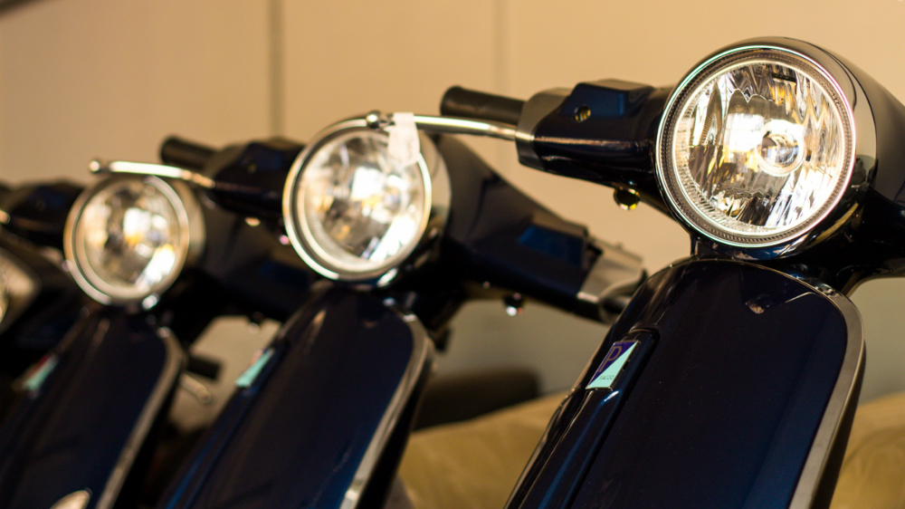 Vespa sales in Italy have plummeted in recent years [Antonella Corigliano/Al Jazeera]