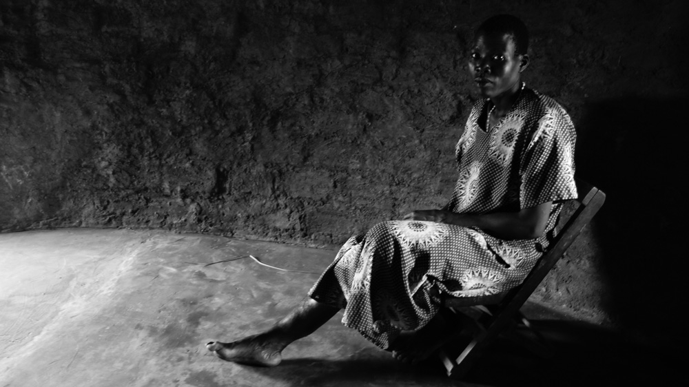 Lily Aketowang was left for dead after being shot in the leg during battle [Marc Ellison] 