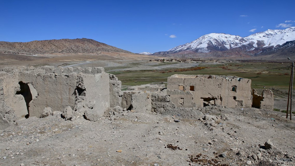 Rubble near the Ansegmir valley [Nadir Bouhmouch/Al Jazeera]