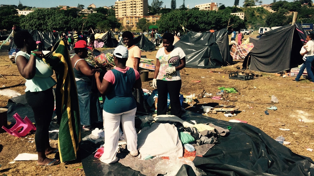 The government has embarked on a plan to reintegrate and repatriate the migrants [Charles Stratford/Al Jazeera]