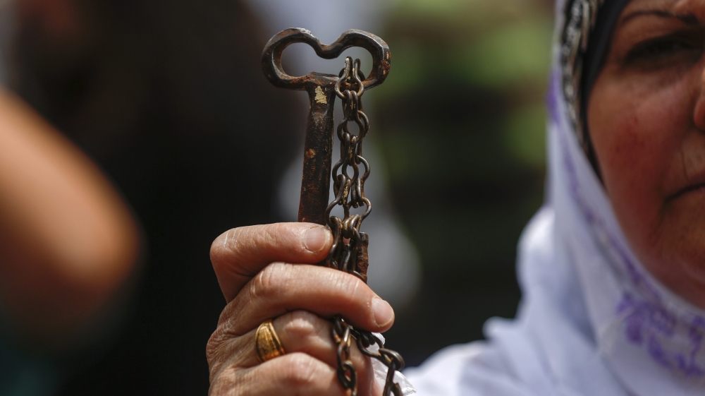 Nakba Day protest in Ramallah
