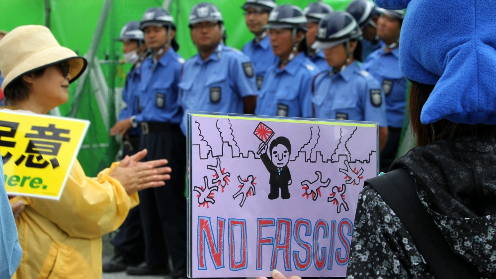 Okinawa US base relocation tensions