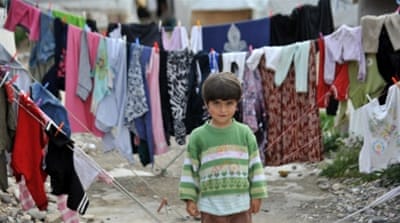A Syrian child living in a refugee camp in Gaziantep, Turkey [Getty]