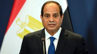 Egypt's President Abdel Fattah el-Sisi [AFP]