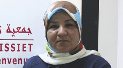 Selwa Bejawi was arrested when she was 16 years old and underwent torture during her four months in jail [Eric Reidy/Al Jazeera]