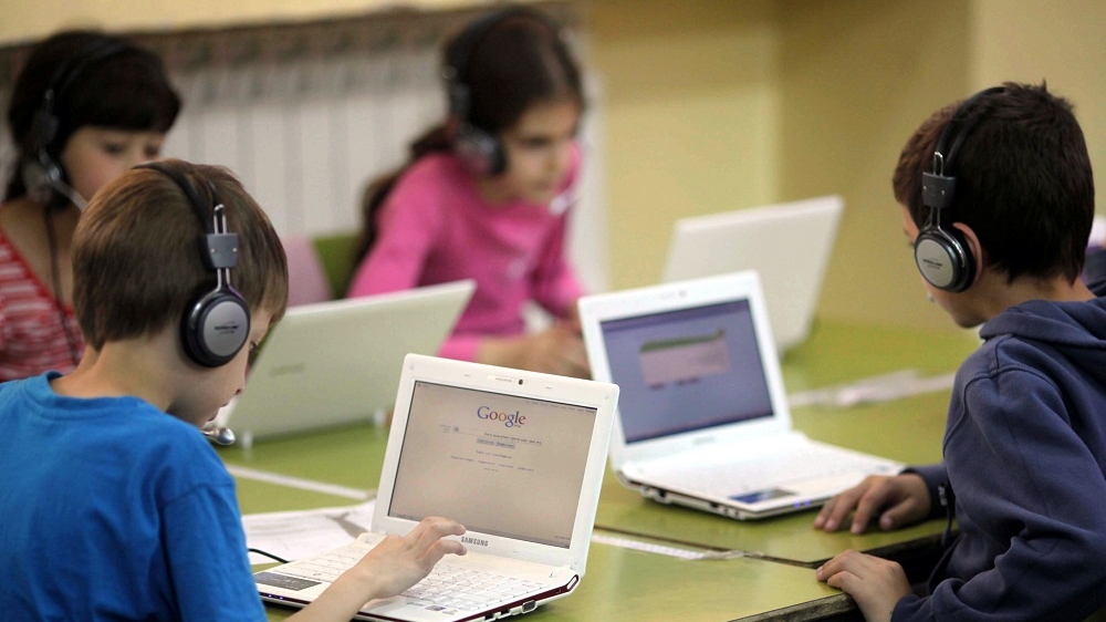 Jewish schools have twice as many computers relative to their student body than Arab schools [EPA]