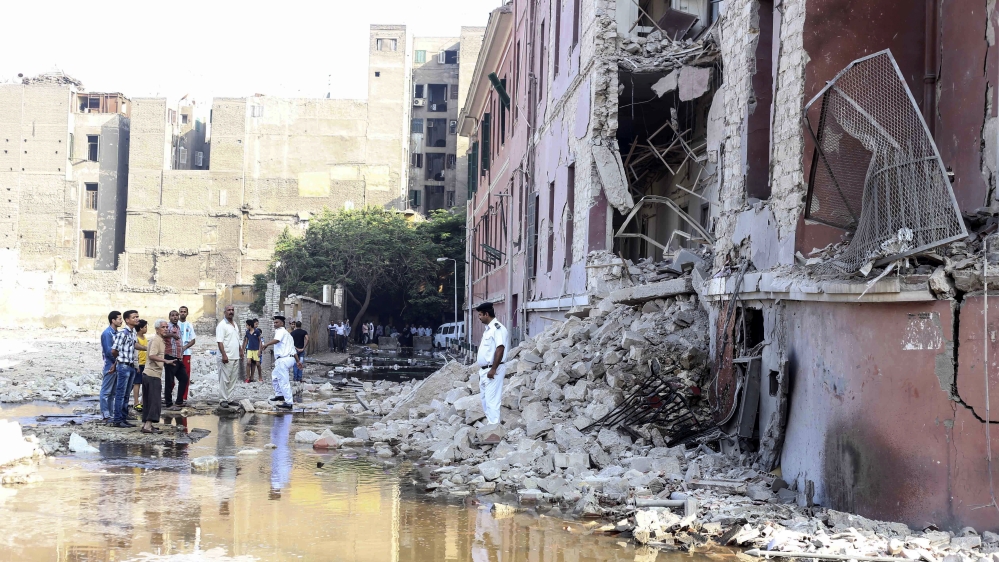 Italian officials said the consulate was closed at the time of the explosion  [The Associated Press]