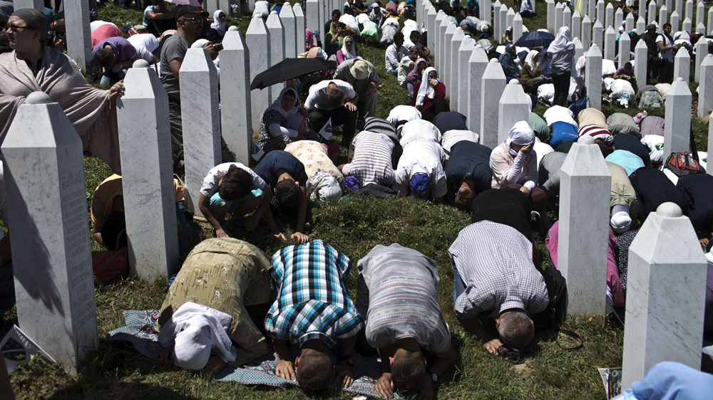 BOSNIA SREBRENICA ANNIVERSARY