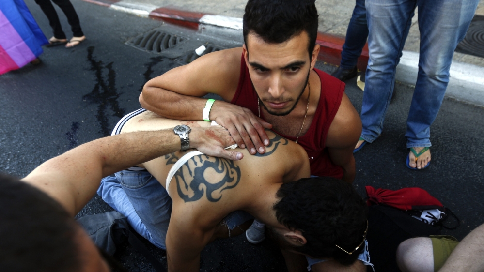 Gay Pride March in Jerusaelm