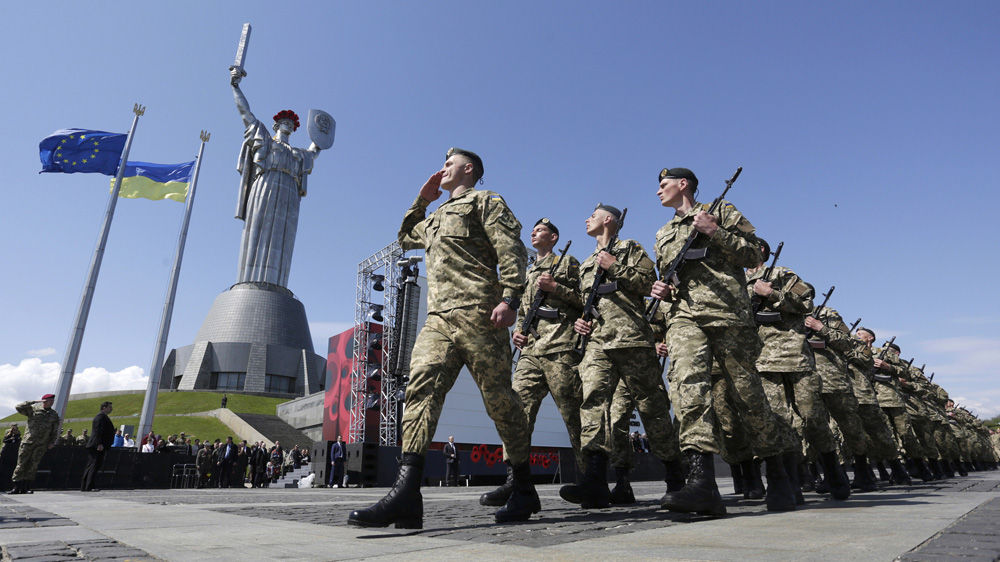 Ukrainian soldiers