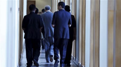  Malaysian leaders have stood down before but if Najib chooses to fight there are limited options to dislodge him [Reuters]