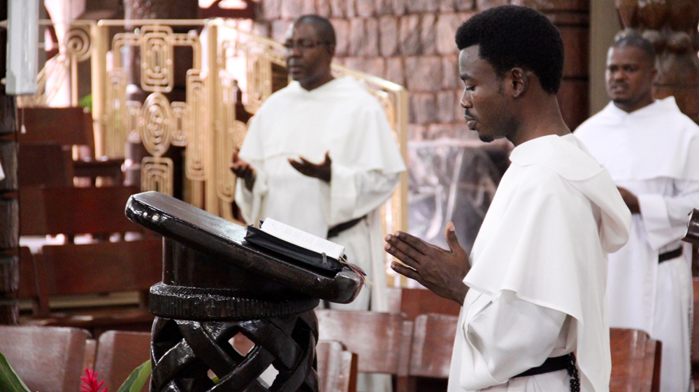 The order combines a contemplative life with active preaching [Femke van Zeijl/Al Jazeera]