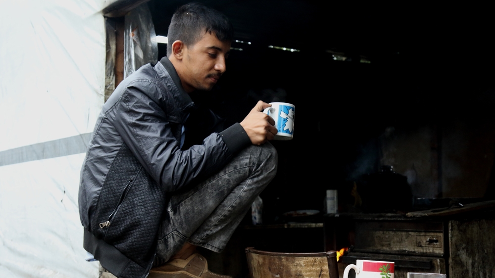 Afghan refugees live in small makeshift camps across northern France's countryside [Philip Kleinfeld/Al Jazeera]