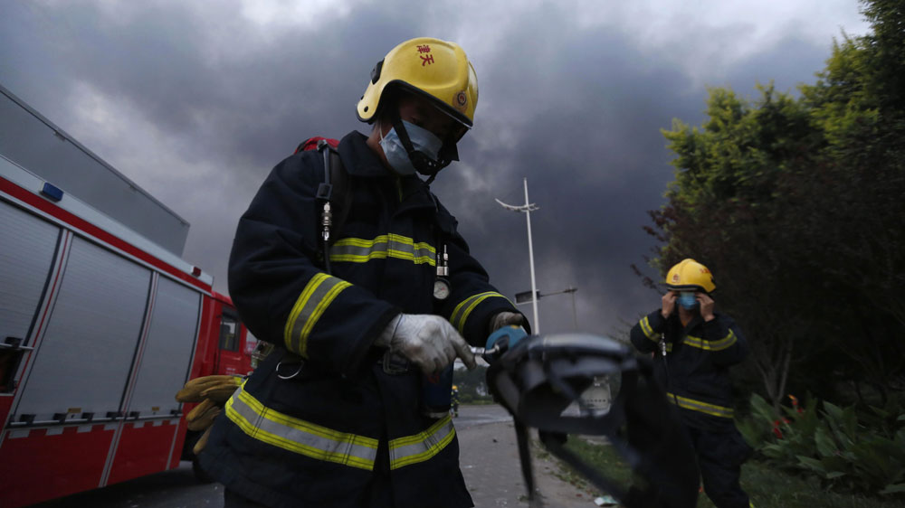 TIANJIN, CHINA BLAST