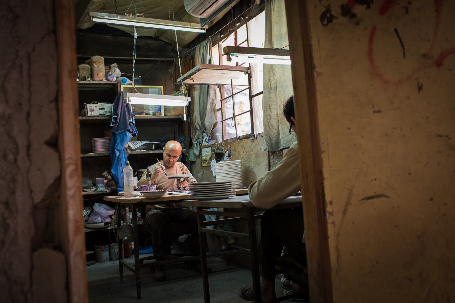 Hebron Ceramics/ NO DOT USE/ RESTRICTED