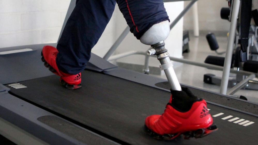 Rehabilitation center for Colombian soldiers injured by mines