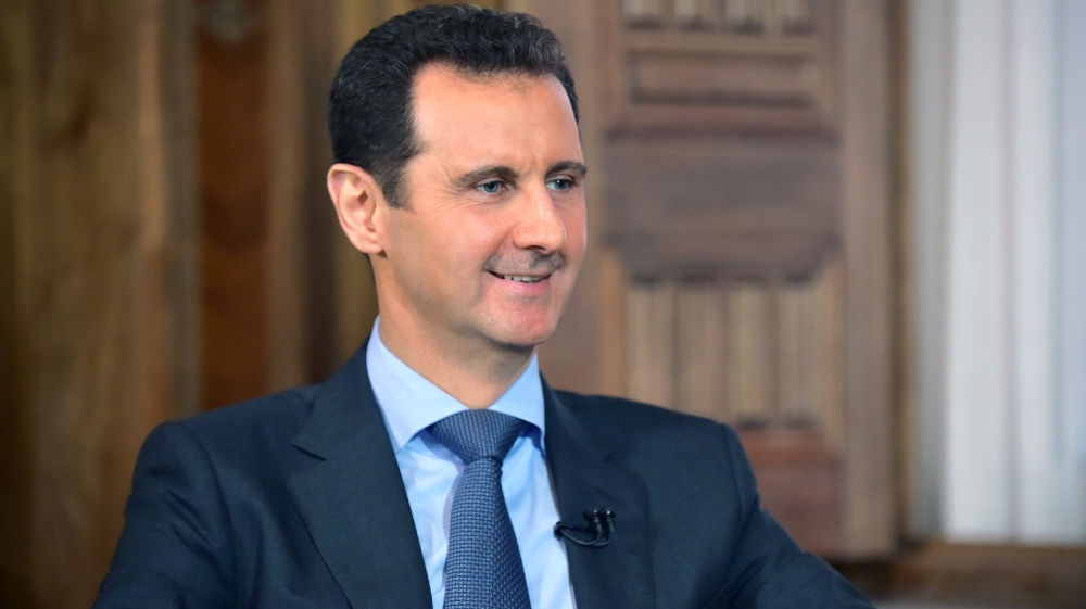 Syrian leader Assad appears in interview