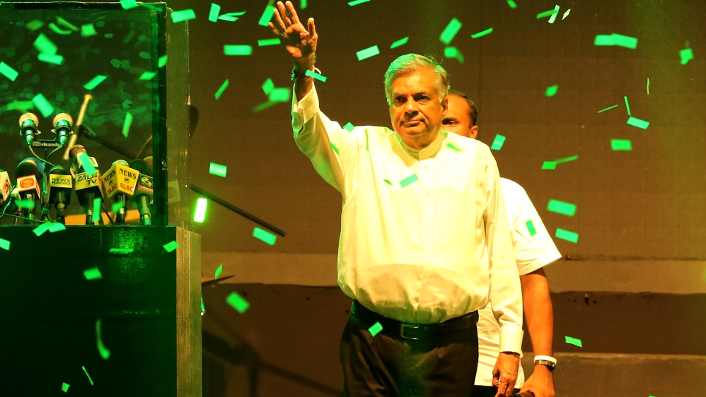 Sri Lankan Prime Minister Ranil Wickremesinghe has promised to build on the gains of the revolution that ended Rajapaksa's rule [Getty Images]