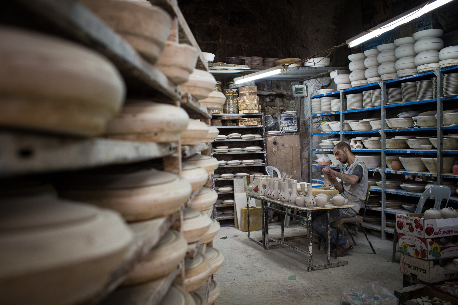 Hebron Ceramics/ NO DOT USE/ RESTRICTED