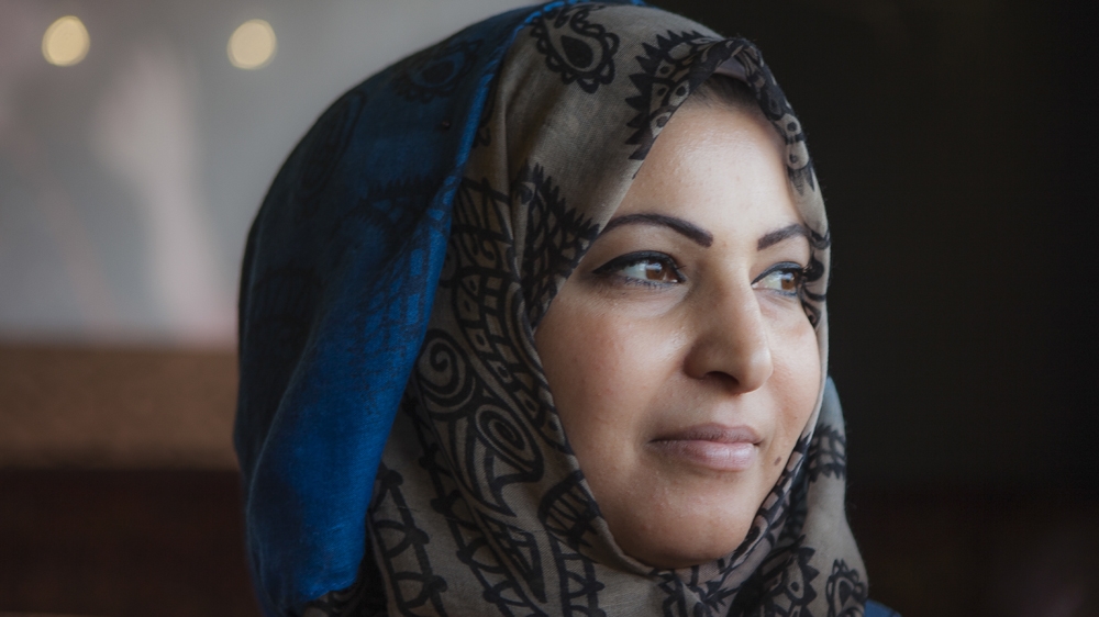 
Ameera Ahmad Harouda says that when she first started working as a fixer in 2005, there were no other women doing the job in Gaza [Edmee van Rijn]
