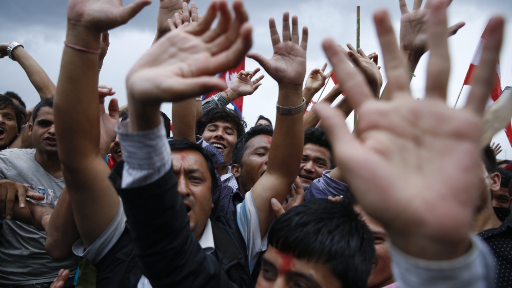 Work on the document began in 2008 after the Maoists won parliamentary elections and abolished the monarchy [EPA]