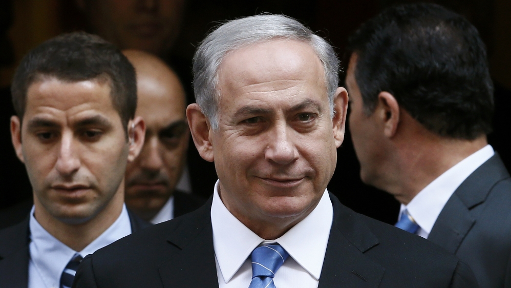 Israel''s Prime Minister Netanyahu leaves Number 10 Downing Street after meeting with Britain''s Prime Minister Cameron in London