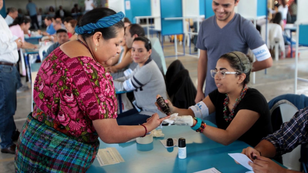 Guatemala holds presidential run-off pitting ex-first lady against comedian