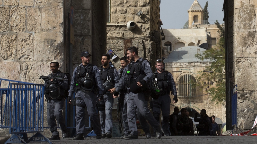 Human rights groups have accused Israeli security forces of   using excessive force  in dealing with Palestinian protesters [EPA]