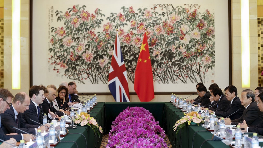 MA KAI AND GEORGE OSBORNE