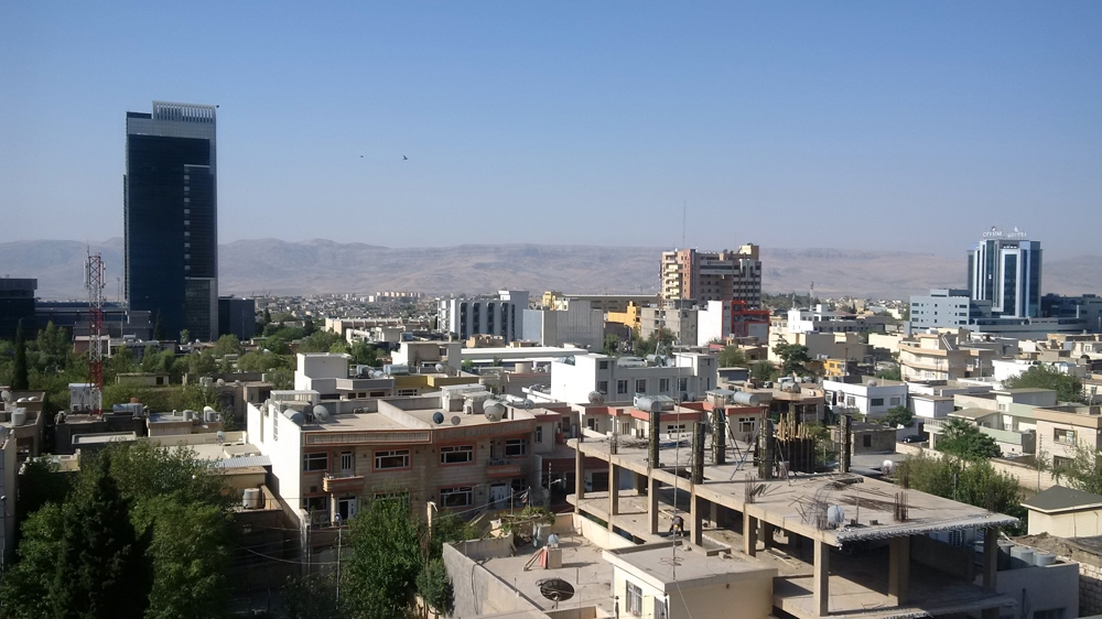 A view of Sulaimania city, northern Iraq [Tanya Goudsouzian / Al Jazeera]