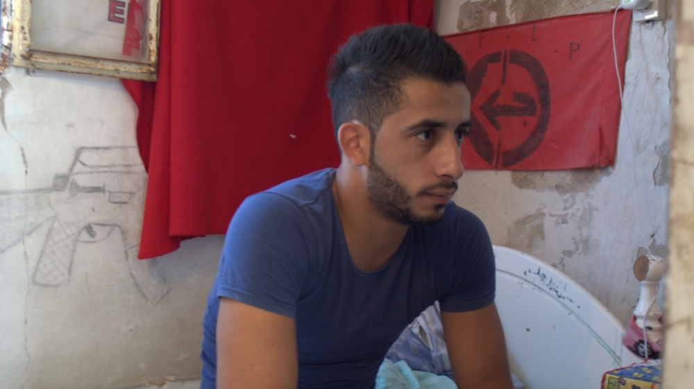 Muhammed Nasrun spent two-and-a-half years in Israel prison and was released six months ago. He says