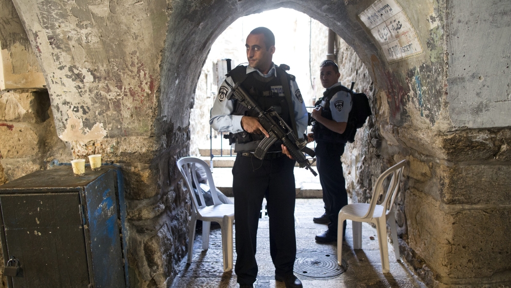 High Security in the Old City of Jerusalem