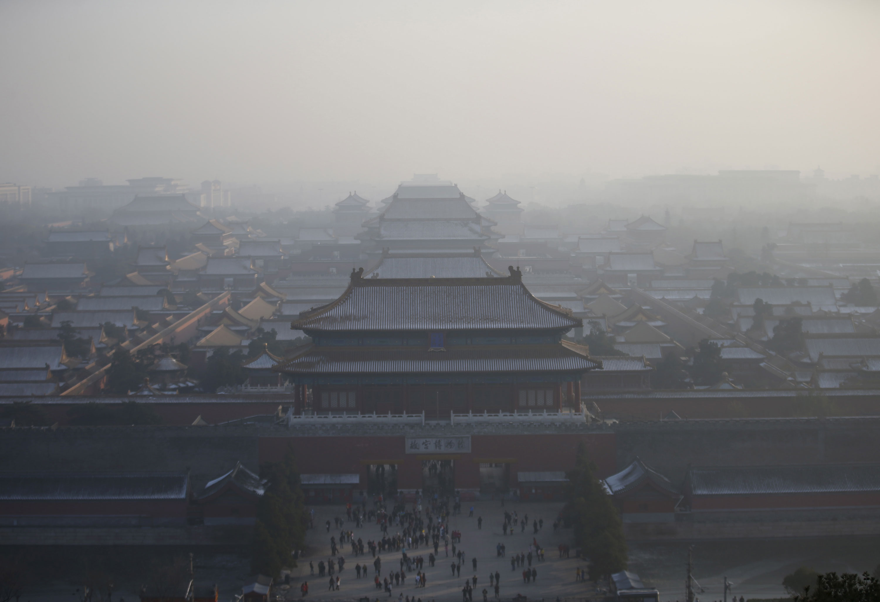 The worst smog of the winter enveloped Beijing