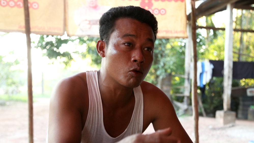 Aung Zaw Tun says he has been excluded from the electoral roll even after presenting proof of his identity [Ted Regencia/Al Jazeera]